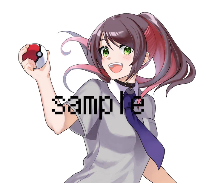 お知らせ  兎束イサラ様(#totsuka_isara )のポケモン配信用イラストのお手伝いをさせていただきました よろしくお願い致します