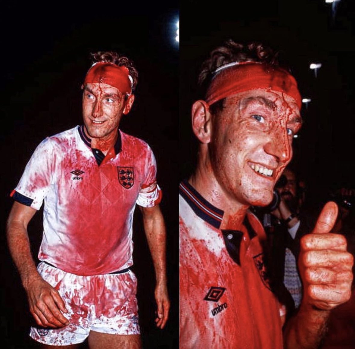 🔙 🏴󠁧󠁢󠁥󠁮󠁧󠁿 Esta semana se cumplieron 34 años (!) de una de las postales más icónicas del fútbol. ¿El protagonista? Terry Butcher, el capitán de Inglaterra allá por 1989. En esos tiempos, la selección inglesa venía de dos golpazos: la eliminación contra Argentina en México 1986 y la…