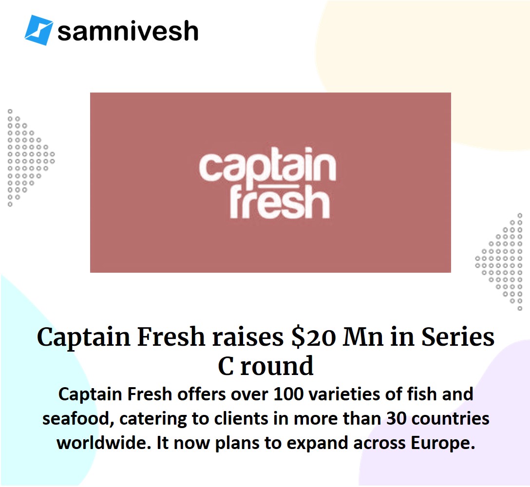 #captainfresh #samnivesh #startupfunding #pitchdeck #startup #startuplife #freshtohome #D2C #meatindustry #seafoodindustry #poultryindustry #saas #expansion @captainfresh_in