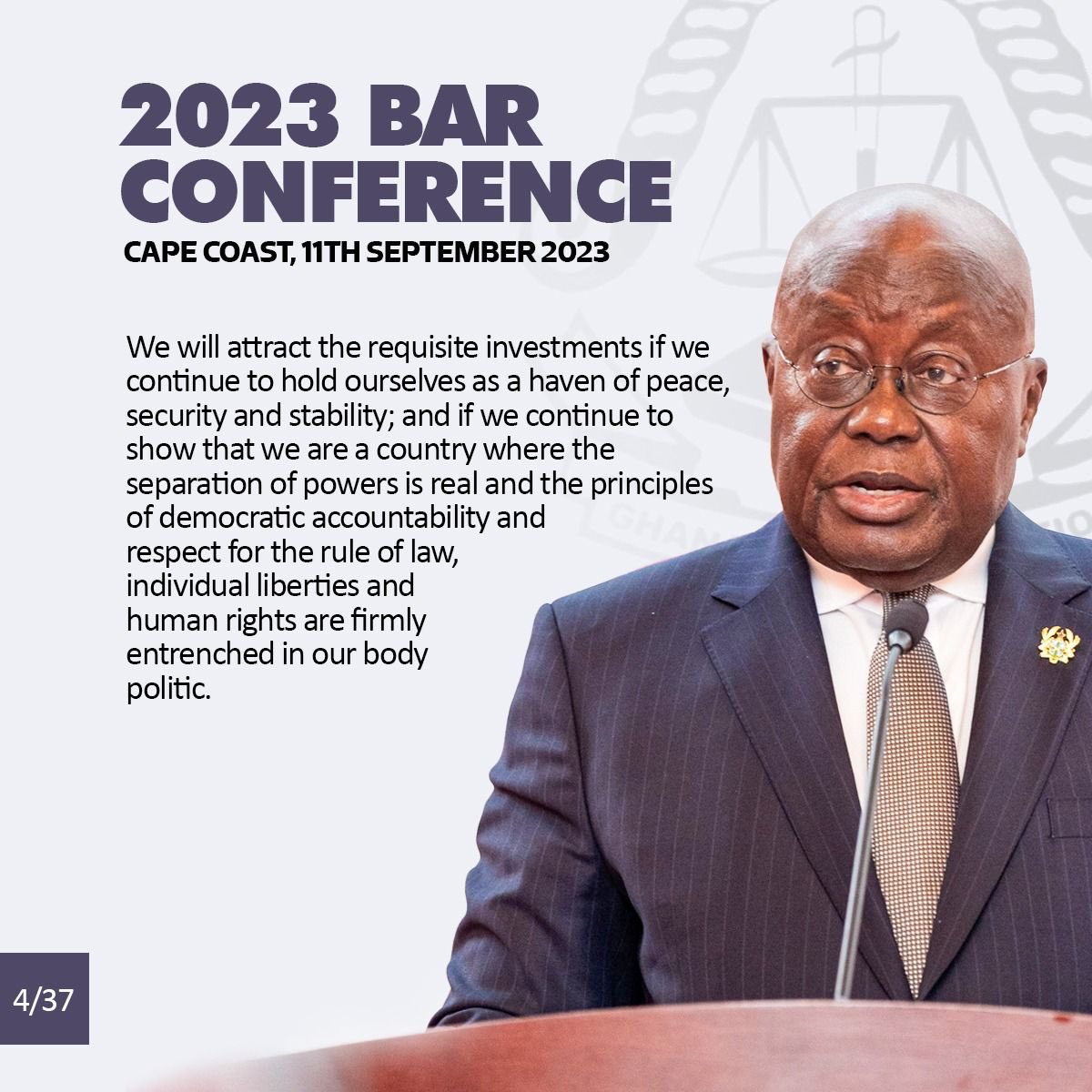 #2023BarConference
#BuildingGhanaTogether