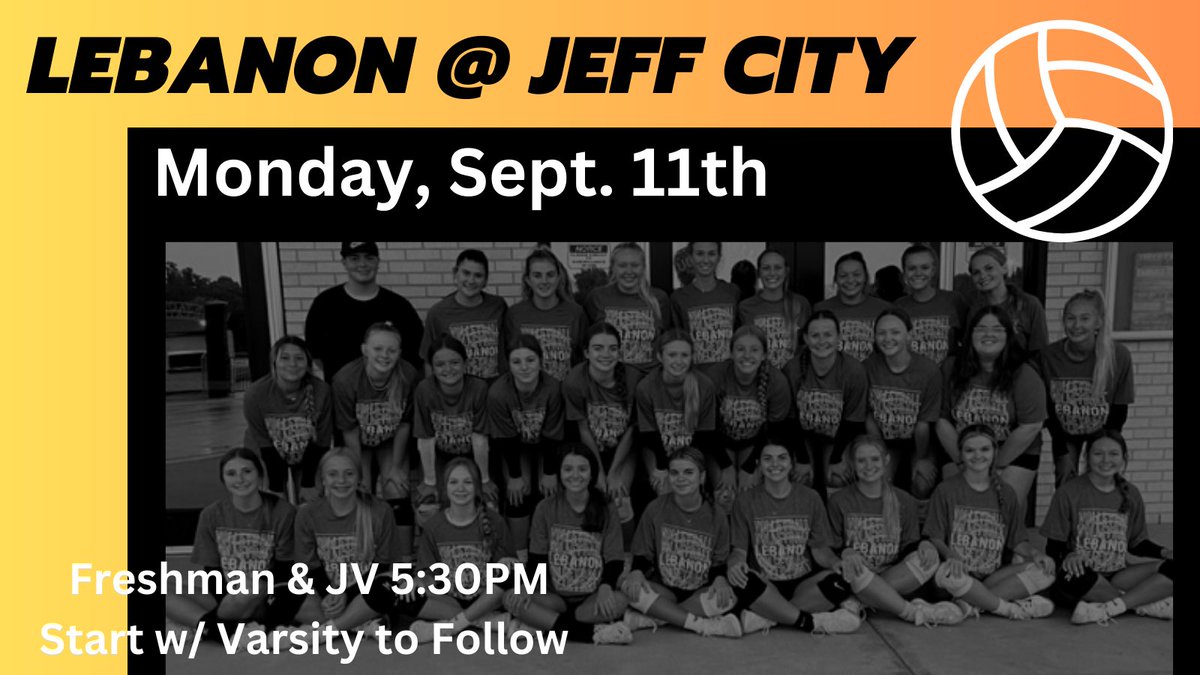 GAME DAY!! LHS Volleyball travels to Jefferson City.