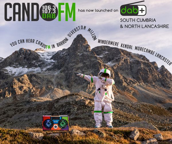 CandoFM's tweet photo. Tune in and listen now on DAB+!!!!
#barrow #ulverston #millom #windermere #kendal #morecambe #lancaster #dab+ #onlineradio #candofm https://t.co/ySYj7b0f0Z