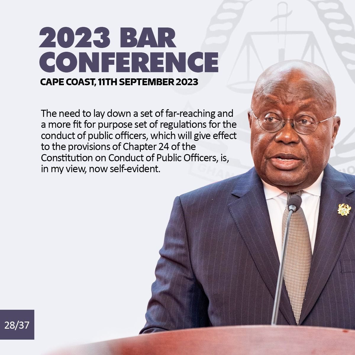 #2023BarConference
#BuildingGhanaTogether