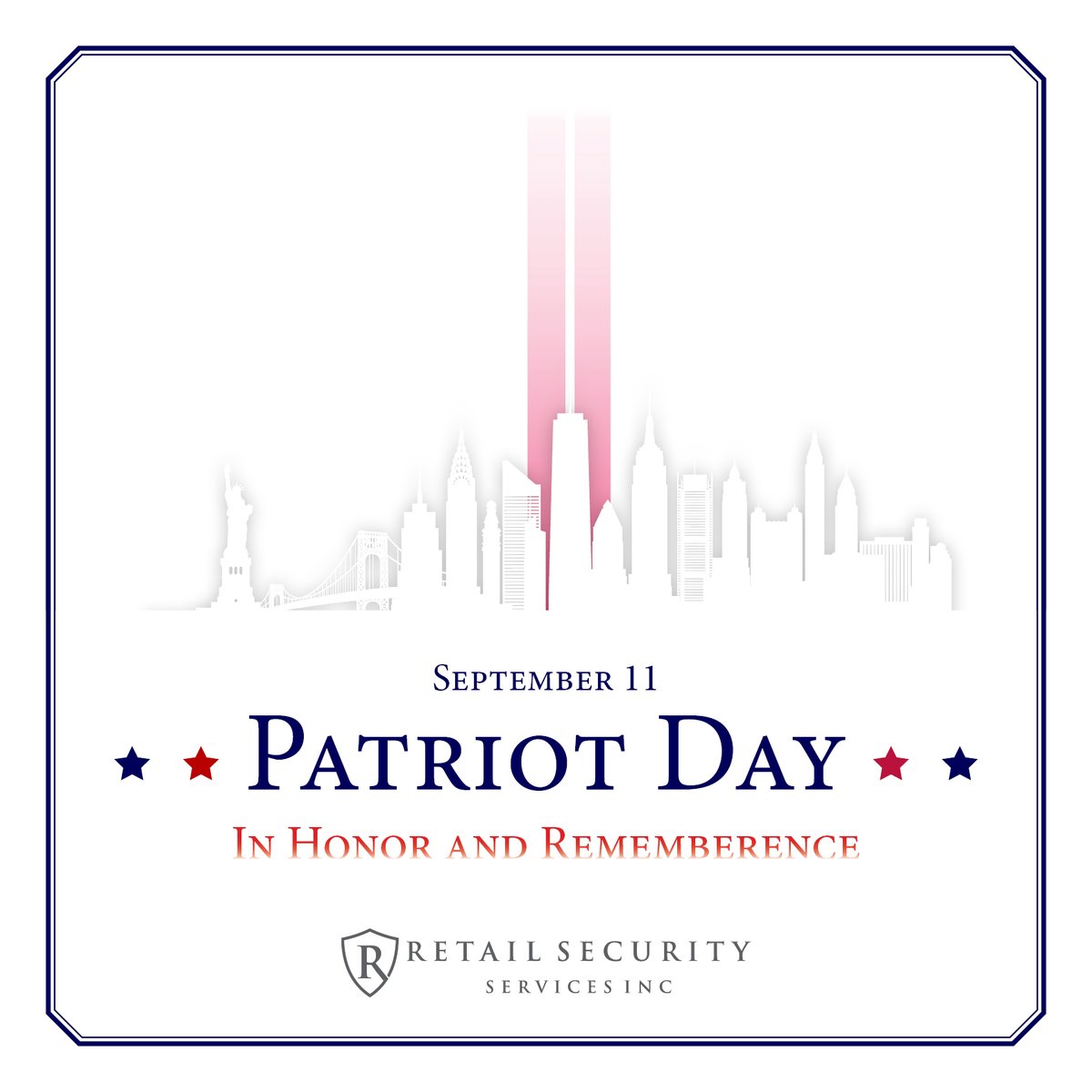 On this Patriot Day, let us remember the sacrifices made and the unity that defines our nation. Together, we can overcome any challenge. #PatriotDay #NeverForget #UnitedWeRise