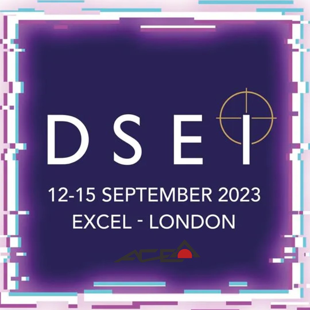 We will be attending the DSEI 2023 show tomorrow - 12th September.   With our sister company: Marlow Ropes Limited and located at H2-573 – Hall 2.  

If you'd like to arrange a meet up please email us at: 🔴 Sales@acesupplies.co.uk  
#AceSupplies #DSEI2023
