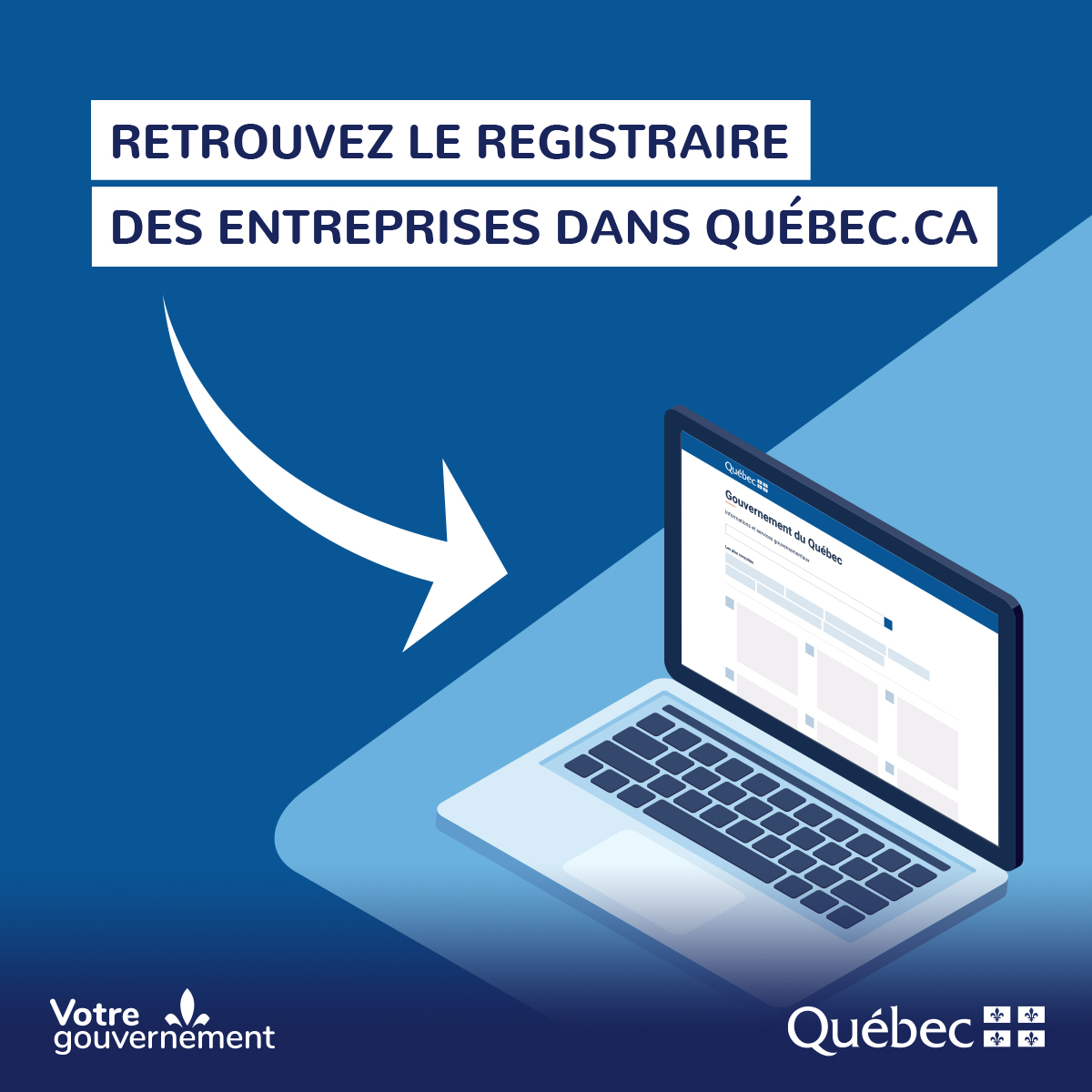 ServicesQuebec's tweet photo. Depuis le 1er juin 2023, le contenu du site du #Registraire des entreprises se trouve dans https://t.co/SJJsKjC3cg.
👉 https://t.co/7yJl3fjqyf https://t.co/36hptQOgxc