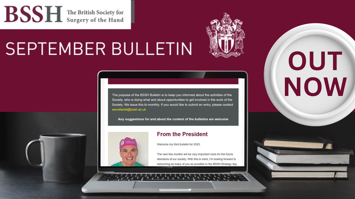 The BSSH September Bulletin is out! 

Read the latest updates in the Bulletin here: buff.ly/3Lkn8H4 

Are you a BSSH member and not receiving emails? Please fill in this form to make sure we have the right email address for you: buff.ly/3P7vxyC