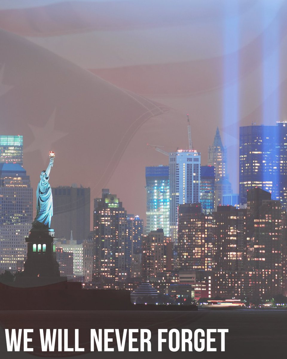 TorqLite's tweet photo. On this solemn day, we honor the lives lost, the heroes who emerged, and the resilience of our nation. 🙏 Let's never forget the unity that prevailed in the face of tragedy, and let it inspire us to stand strong together. ❤️🤝 

#NeverForget #911Memorial #UnitedWeStand https://t.co/flURXMFeKP