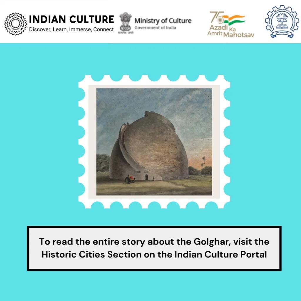 #didyouknow this distinctive stupa-like structure actually served a practical purpose

#didyouknow #Patna #Golghar #Bihar #BritishIndia #famine