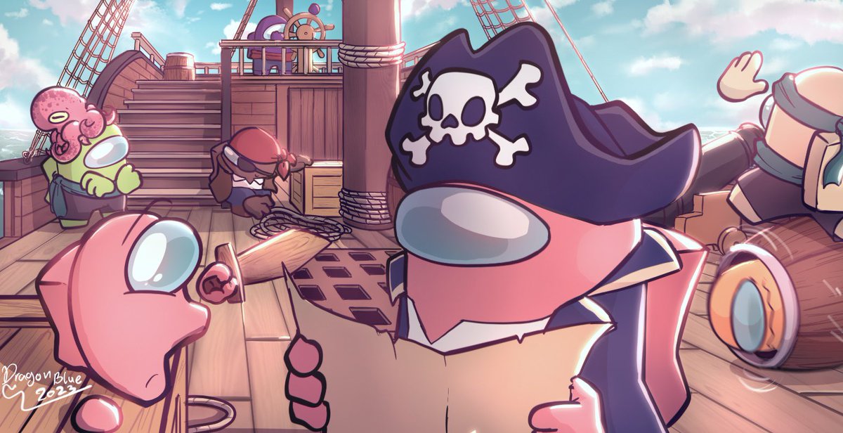 Dragon_Bluey's tweet image. 🏴‍☠️
#amongusoc #amongusart #AmongUs #amongusfanart