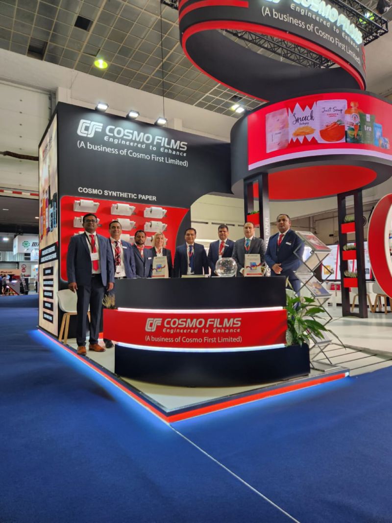 CosmoFilmsLtd's tweet photo. Starting Labelexpo Brussels with a bang. Come visit us at Stall No 4D69. Be inspired, be amazed and be part of the future of packaging. - Cosmo Films.
.
.
.
.
#labelexpo #cosmofilms #cosmolaminationfilms #manufacturing #FlexiblePackagingFilms #laminationfilms #labelfilms #industrialfilms #CSP #cosmosynthticpaper #recycling #cosmoplastech #packaging #printing #packagingindustry #fmcg #paper #reuse #reduce #recycle