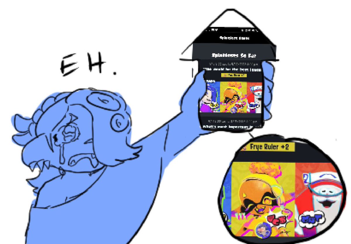 deltadescent's tweet photo. first, last, and only post ill be making about the fest
canon btw, i was there when it happened

#splatoon3 #splatfest https://t.co/RExPo7AE6j