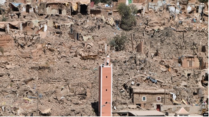 MAJ du séisme au Maroc : au moins 2 497 morts, 2 476 blessés. On dénombre 1 452 morts à Al Haouz, 764 à Taroudant, 202 à Chichaoua et 18 dans la préfecture de Marrakech #seisme #maroc tinyurl.com/ys6kmkgb