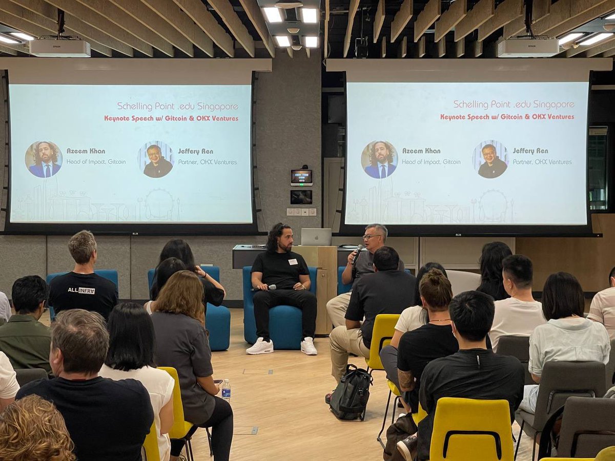 IndyPenMedia's tweet photo. Well folks that’s a wrap from me (@arlery) today!
Lots of interesting convos, connections, and community talk at @schellingpoint_ today. Excited to share more from 🇸🇬over the next few days! 🥳🥳🚨🚨📰
#BPinSG https://t.co/zTMtkbg5v3