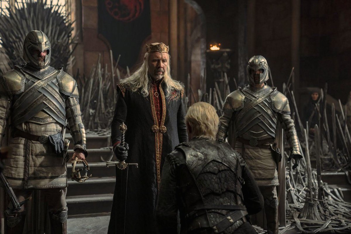 PortalASOIAF's tweet photo. 1 ANO de “King of Narrow Sea”, 4° episódio da primeira temporada de House of the Dragon. 

Quem viveu essa época sabe a LOUCURA que esse episódio causou na internet. Não se falava em outra coisa. https://t.co/C445UYYk8b