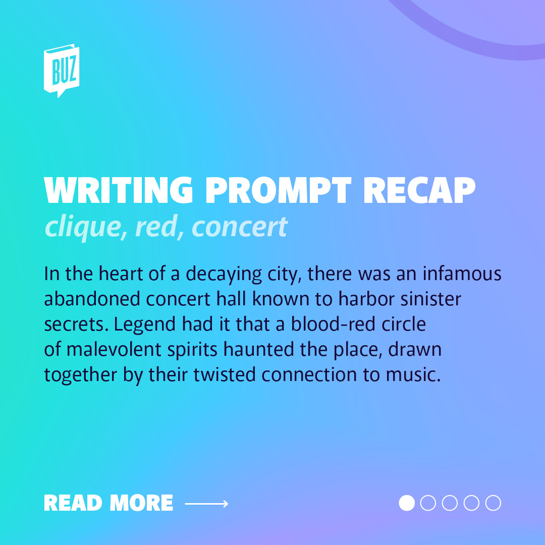 BuzBooks's tweet photo. Here's our favourite story from last month's writing prompt, what do you think?

#WordPrompt #BookCoverDesign #SelfPublishing #BookCover #Writing #WritingPractice https://t.co/RiVy1Entu7