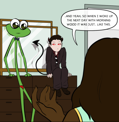 In today's Pimpette &amp; Associates...

Jon is On A Quest

pimpette.ca