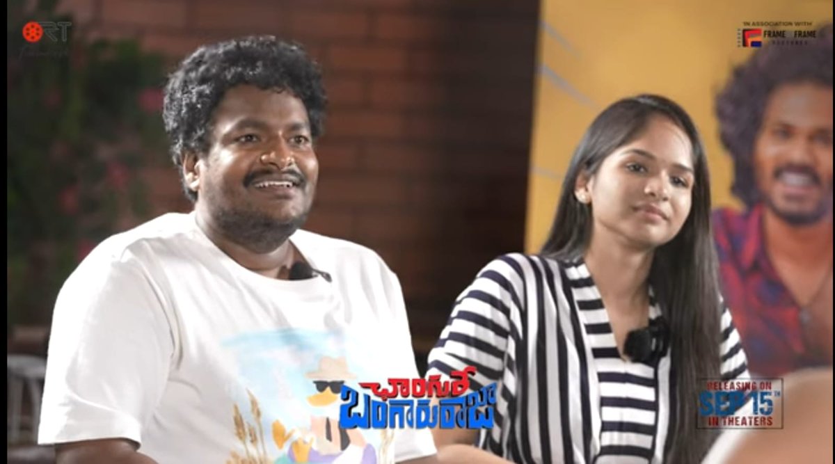 ChangureBR's tweet photo. Bangarraju enters the Entertainment mode 🤗

Here's the PROMO of Team #ChangureBangaruRaja's Fun-Filled Interview 🤩

- https://t.co/prQ2nkqIX7

FULL INTERVIEW TODAY @ 8 PM ▶️

#CBROnSEP15th

@RaviTeja_offl @KarthikRathnam3 @GoldieNissy @msvarma1 @RTTeamWorks @fbf_pictures https://t.co/mL7GU3jOt1