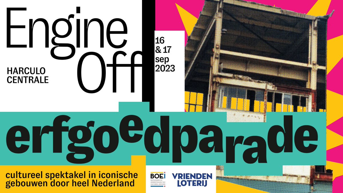 Verloren erfgoed komt tot leven - maak met Engine Off een muzikale reis door de IJsselcentrale van Harculo
ijsselbiennale.nl/programma/engi…
#erfgoedparade #engineoff #erfgoed #ijsselbiennale #ijb23 #theater