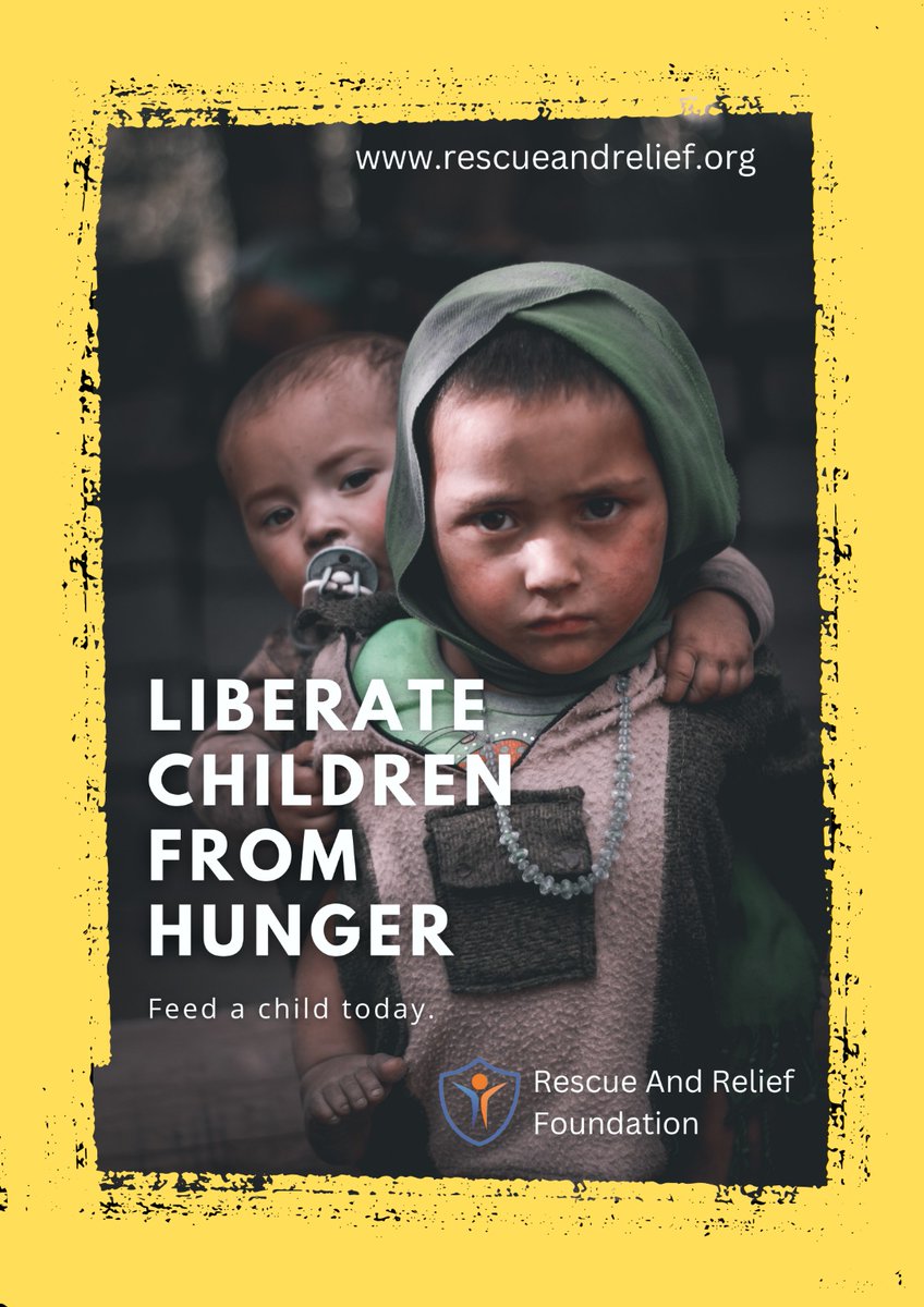 rescue2003in's tweet photo. Everyday, hundreds of children around the world die of starvation. Hunger is their greatest enemy which they have to fight everyday. Lets take an oath to do everything in our abilities to never let a child go to sleep hungry.
#ngo #ngoindia #liberatechildren #DestroyHunger https://t.co/grVPsQKlJs