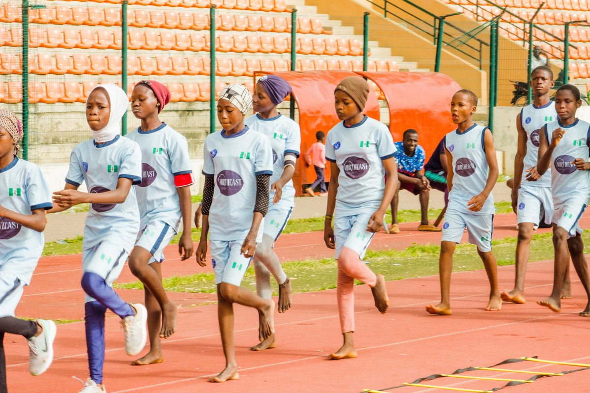 SportsGombe's tweet photo. Our Athletics and Gymnastic team in preparation for the upcoming National Youth Games. https://t.co/rft4jjq5Zw