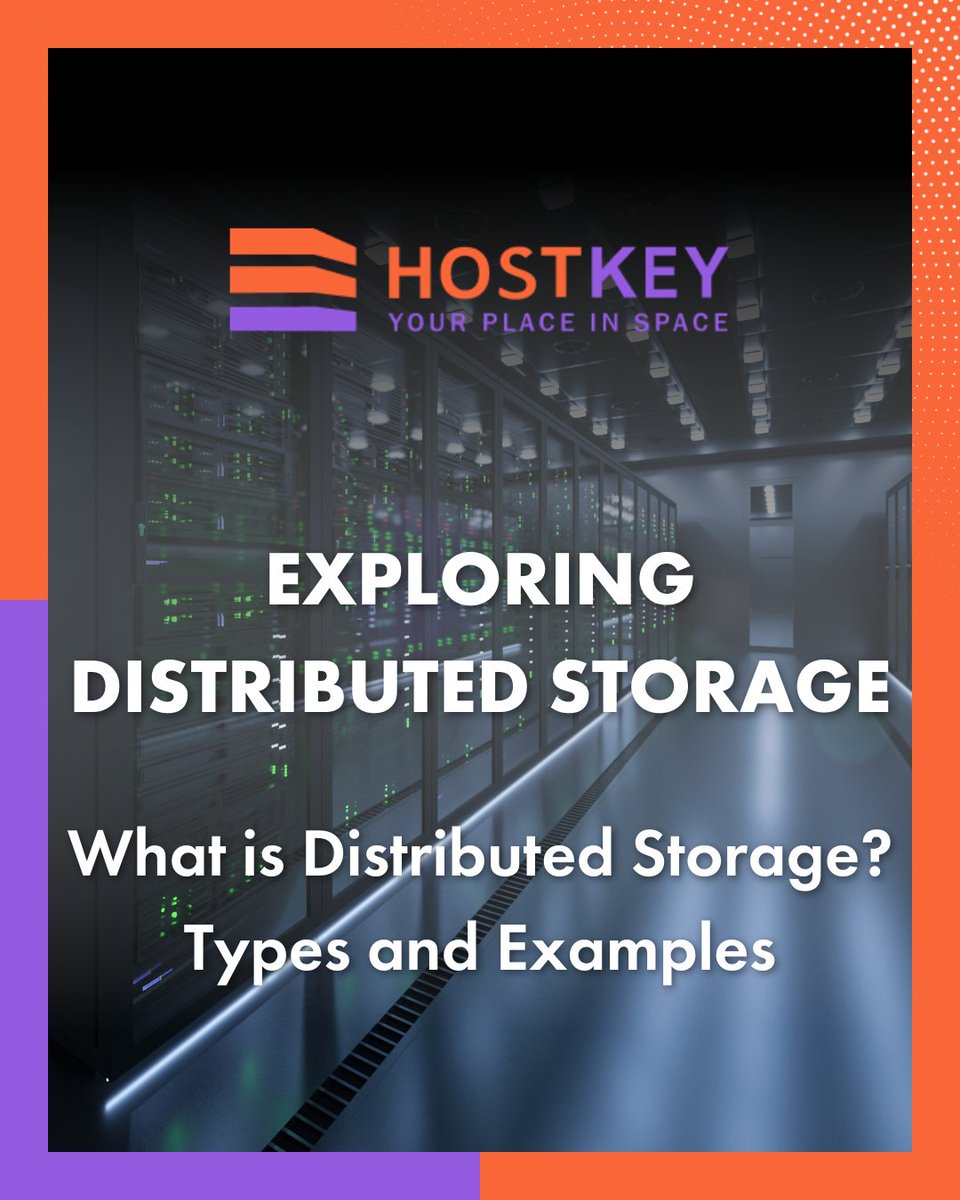 Hostkey's tweet image. In our data-driven world, managing vast amounts of data is crucial. Enter Distributed Storage! Unlike traditional setups, it spreads data across multiple devices or locations, boosting availability, redundancy, and access speed.
#DistributedStorage #Data
hostkey.com/blog/53-what-i…