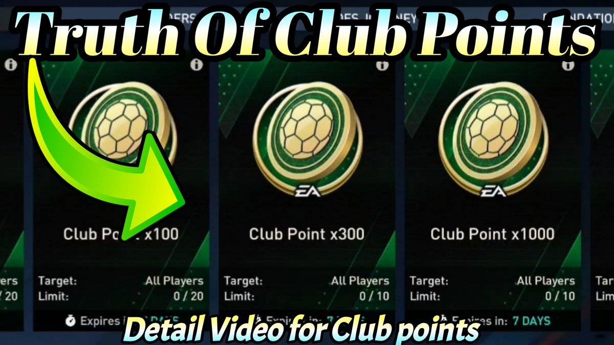 FIFAMobile_RCC's tweet photo. https://t.co/WXJTNjWlWQ  All about club points. @EASFCMOBILE #fifamobile https://t.co/zlfSay2cLi