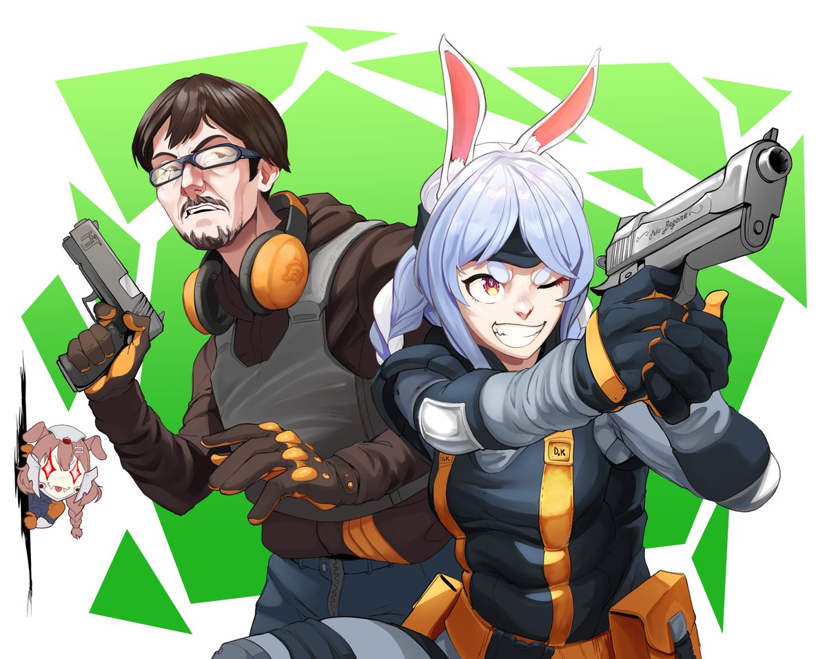 DrawiniK's tweet image. #ぺこらーと A very sneaky collab

(I tried to capture Kojima's essence but I'm not sure if I succeded😓)