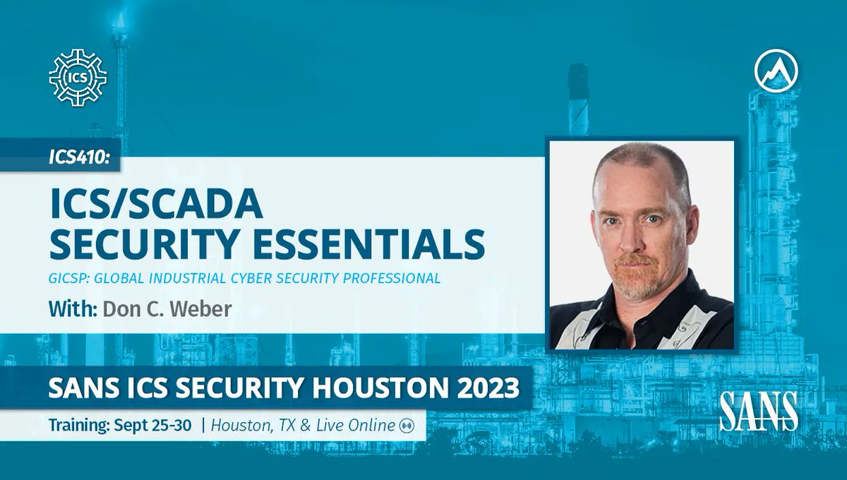 SANS ICS tweet media