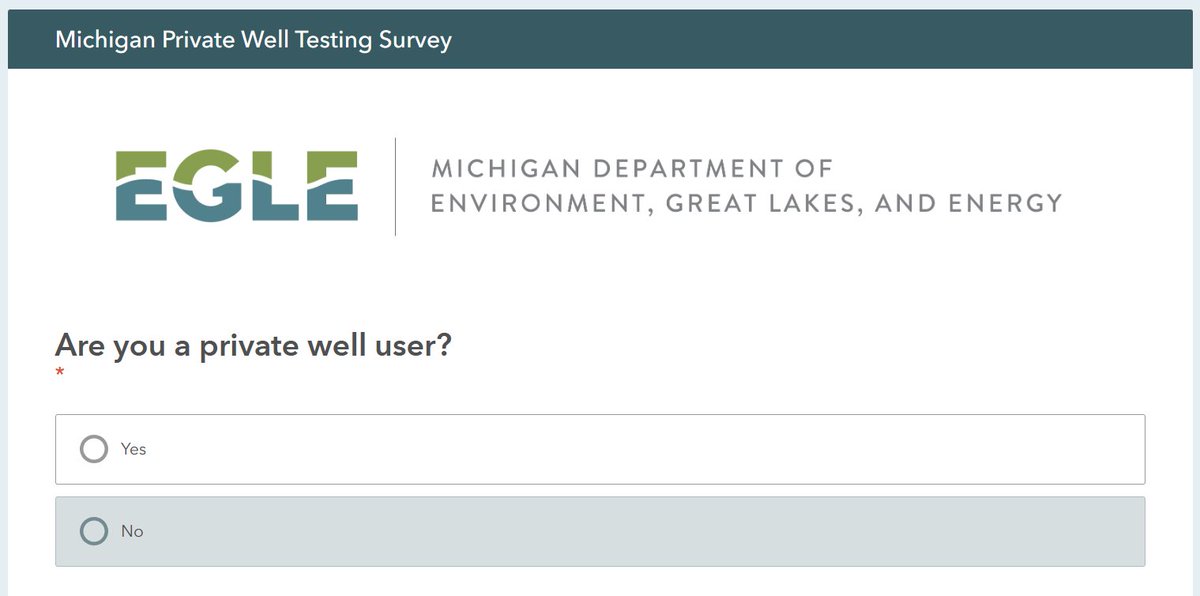 MIGroundwater's tweet photo. Did you hear about the big news last week? @MichiganEGLE is now offering free testing for your private well! All it requires is some basic information including county, well location, what tests you would to take, and shipping information. Sign up here: https://t.co/aSPs9gLH0F https://t.co/DdzTzguBfS