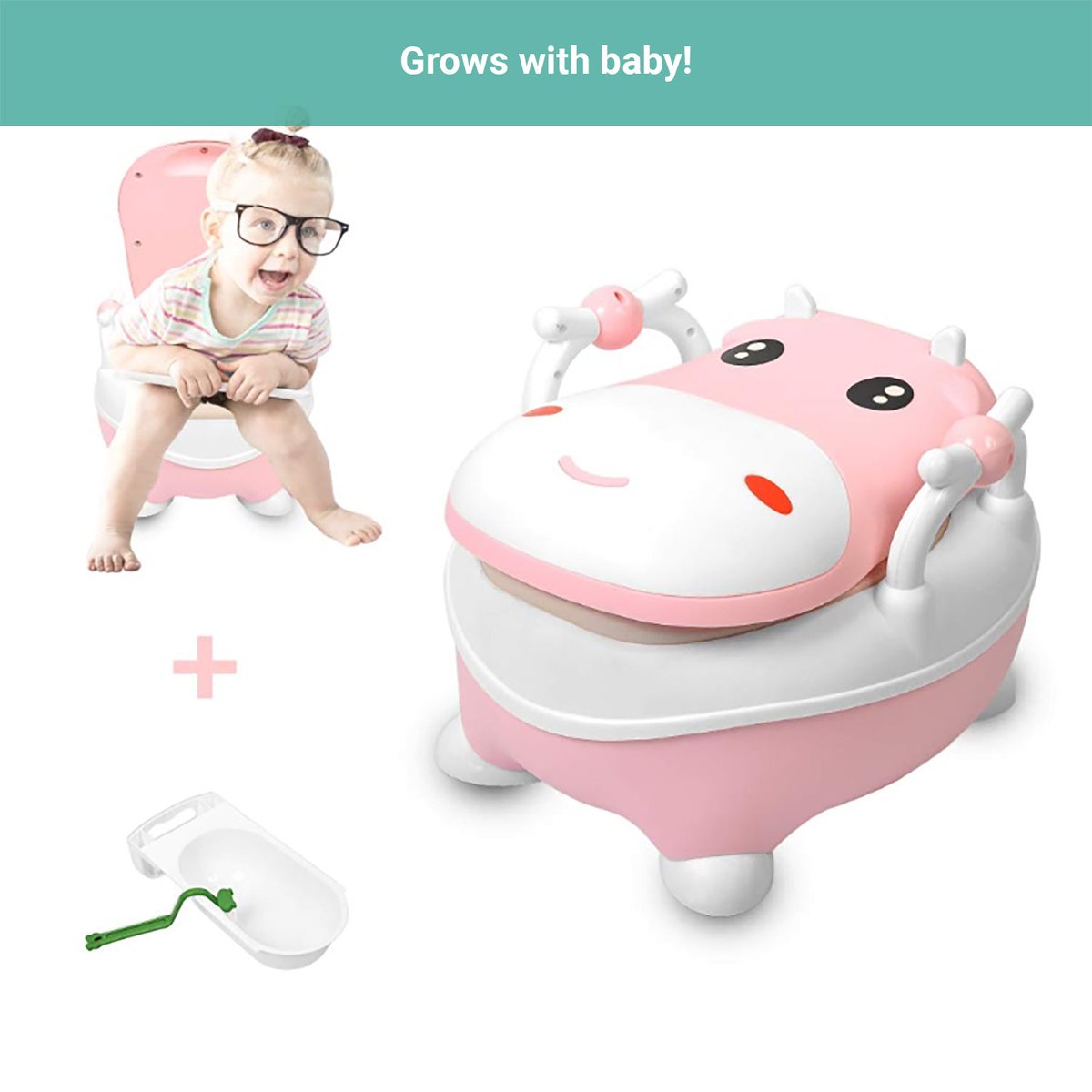 SimplyHomeware's tweet photo. Our Truboo Kids Toilet’s beautiful and cute cow appearance can make a large extent to attract children to go near to the potty, mom is no longer too toilsome in the child's toilet training
https://t.co/X13MBNmc8m
#KidsToilet #BabyTrainingPotty #KidsPotty #TrainingPotty #KidsPotty https://t.co/ex3SqyUhC9