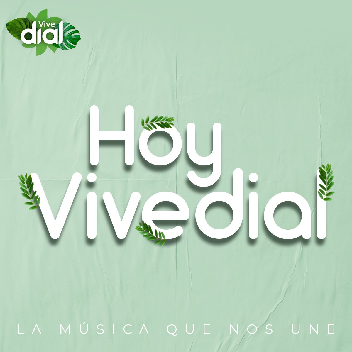 Hoy toca vivir la música que nos une: hoy celebramos el 

📍 Wizink Center
⏰ 21:00 HRS
💚 ¡Y con super cartelazo! Consúltalo en nuestra web y redes

#ViveDial 🌿