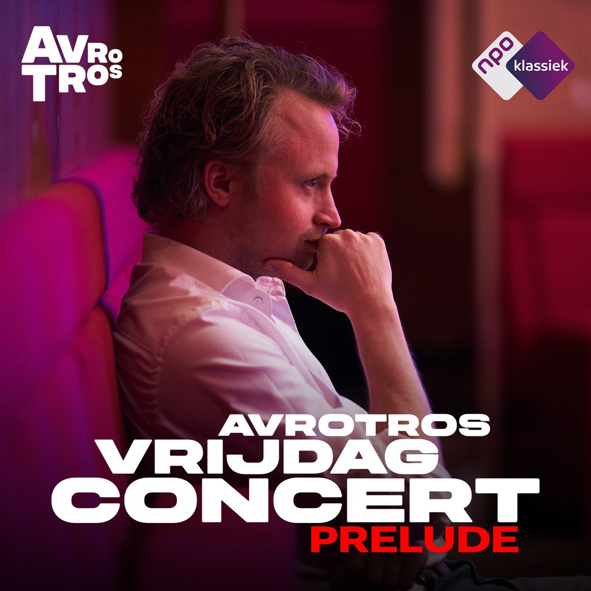 Podcast alert! 👀 ‘Prelude’ is de nieuwe opmaat naar het AVROTROS Vrijdagconcert. Presentator Leonard Evers vertelt je iedere week meer over de bijzondere stukken die gaan klinken in @TiVre_Utrecht én op @NPOKlassiek. 🔗 Beluister de podcast via npoklassiek.nl/prelude