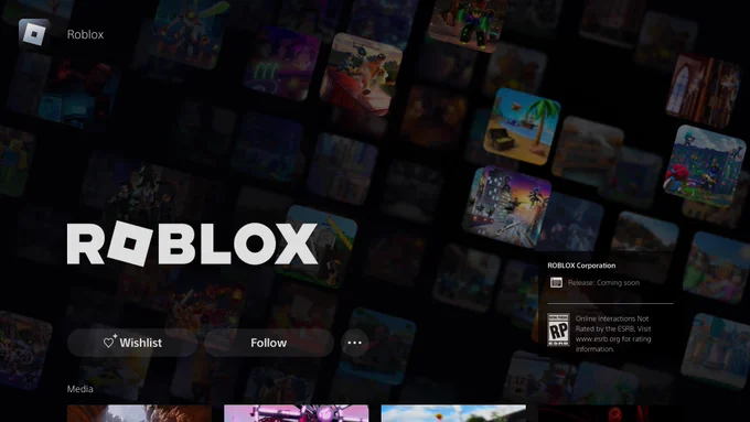 RobloxNews12354's tweet photo. Roblox now has a page on the PlayStation store, thoughts?

#BoycottBIGGames #Roblox #RobloxDev #PetSimX #PetSimulatorX #RDCTHREAT #RDC2023 #simbuilder #RDC23 https://t.co/l1FSbsYkDp