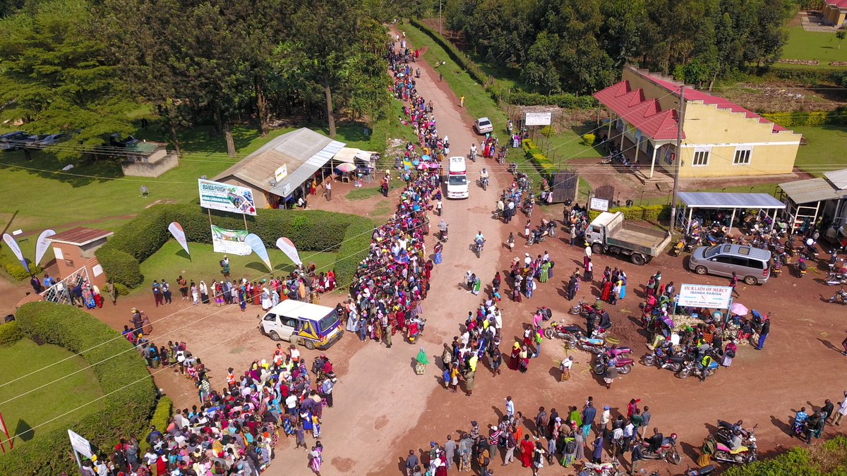 AMDAUganda's tweet photo. We are taking a stroll down the memory lane of the #AMDACaravan2023. 

Our sincere gratitude goes to our Donors &amp; Partners. Your generosity is what gave 8299 patients a chance to receive treatment &amp; do so much more in Ibanda District. 

@UmemeLtd @CocaCola @BOU_Official https://t.co/HtE3vhyJzr