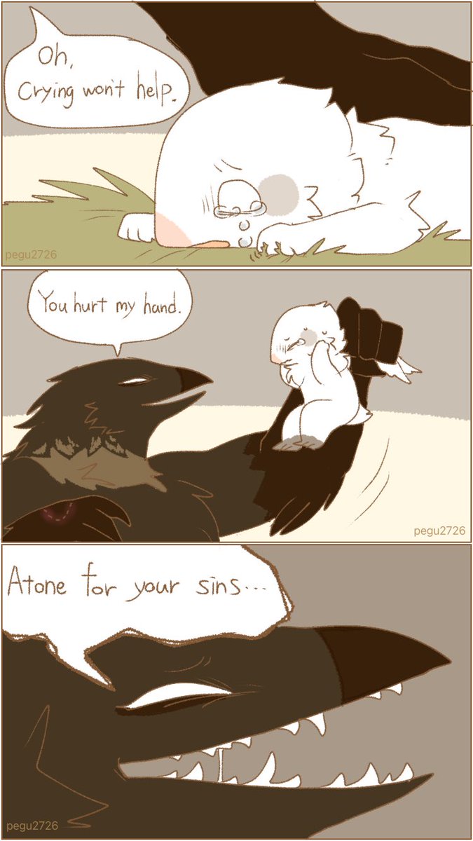 pegu2726's tweet image. carelessness