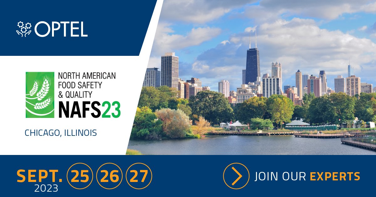 Mark your calendars! We will be at NAFS23 from September 25-27 at the Westin Chicago North Shore.

VISIT OUR BOOTH #40

Explore our end-to-end traceability systems for food supply chains and get a live demo of Optchain™.