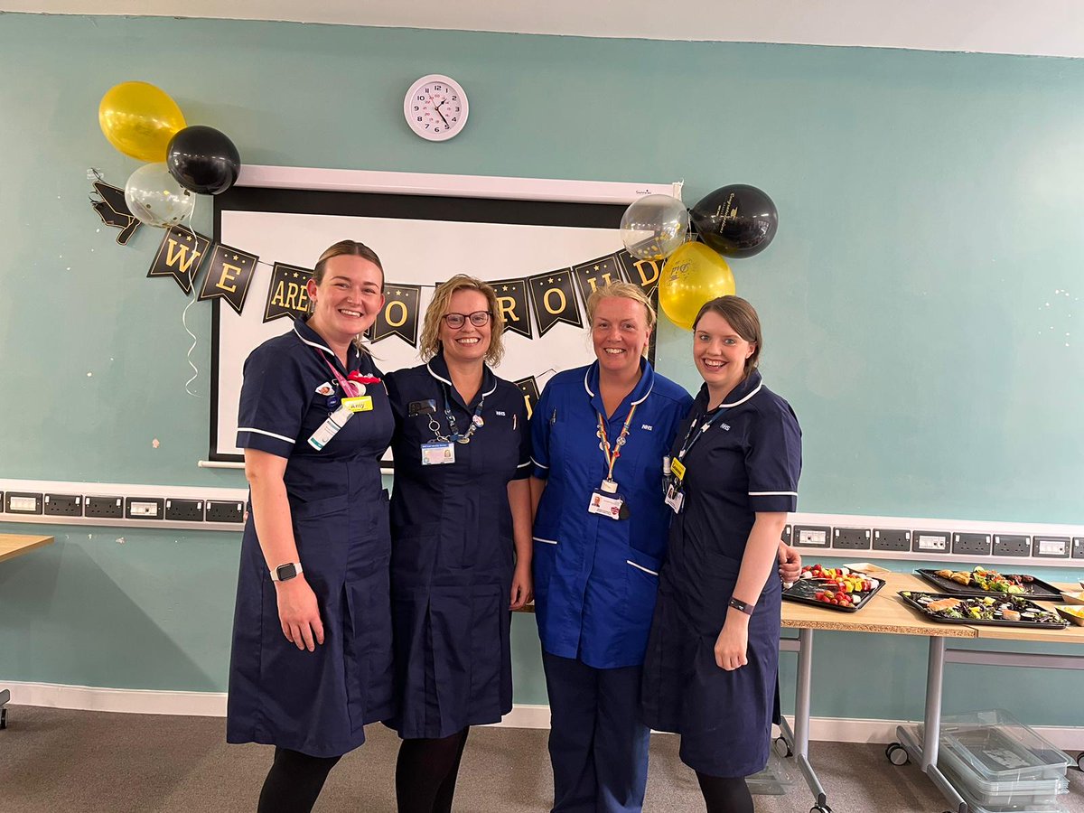 Celebrating finishing our #districtnursing course and returning to the Trust <a href="/NottsHealthcare/">Nottinghamshire Healthcare</a> in our new posts <a href="/TheQNI/">The Queen's Nursing Institute</a> <a href="/NHSEnglandCHS/">Community Health Services</a> <a href="/LeanneFNurse/">Leanne Fisher</a> @_AmySpencer