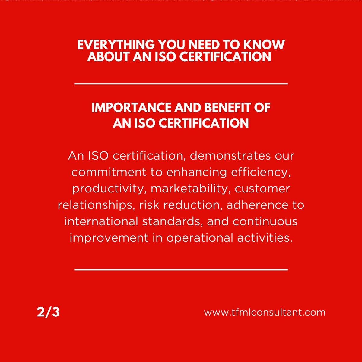 TFMLNigeria's tweet photo. Everything you need to know about an ISO certification. #facilitymanagement #workplacesolutions #fmcertification https://t.co/Veyxmo5pmE