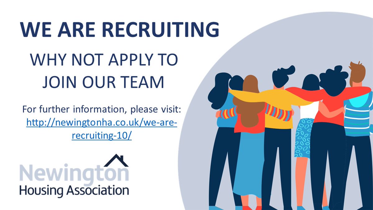 We are seeking to recruit a full-time Housing Association Administrator. For further Information, please visit: newingtonha.co.uk/we-are-recruit…