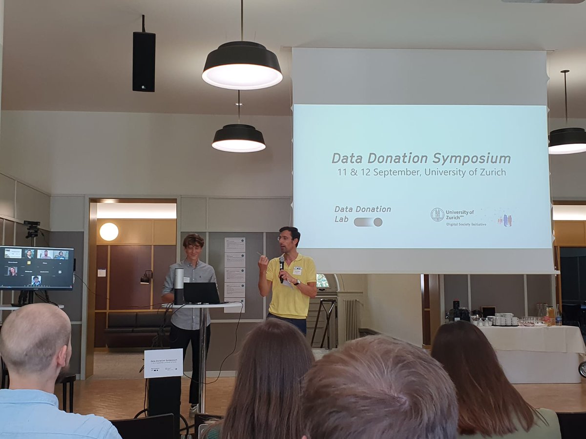 IKMZ (@uzh_ikmz) on Twitter photo Kick-off for the two-day #datadonation symposium by @friemel and <a href="/NicoPfiffner/">Nico Pfiffner</a> from the <a href="/DataDonationLab/">Data Donation Lab</a> @uzh_en. We wish all participants insightful discussions and a nice time in Zurich! 🤓 Kick-off for the two-day #datadonation symposium by @friemel and <a href="/NicoPfiffner/">Nico Pfiffner</a> from the <a href="/DataDonationLab/">Data Donation Lab</a> @uzh_en. We wish all participants insightful discussions and a nice time in Zurich! 🤓