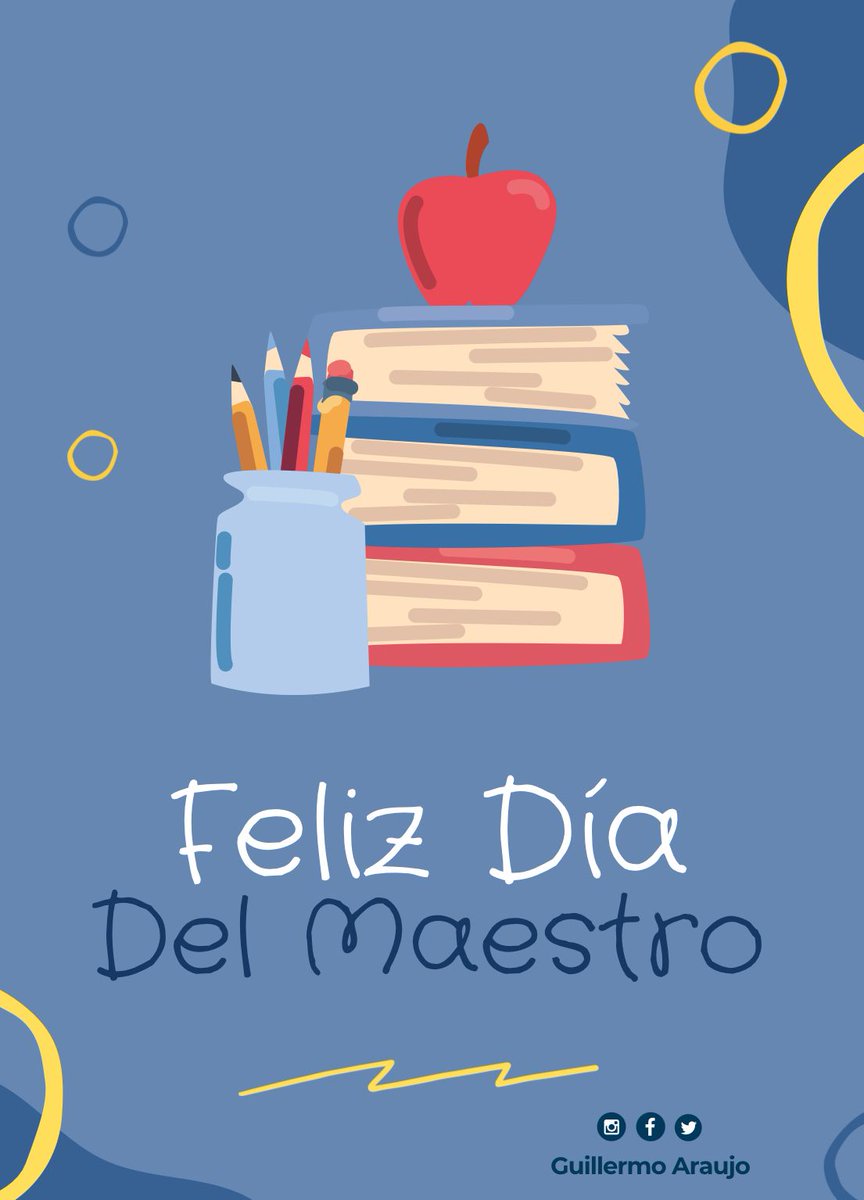 Feliz día a nuestros queridos MAESTROS!