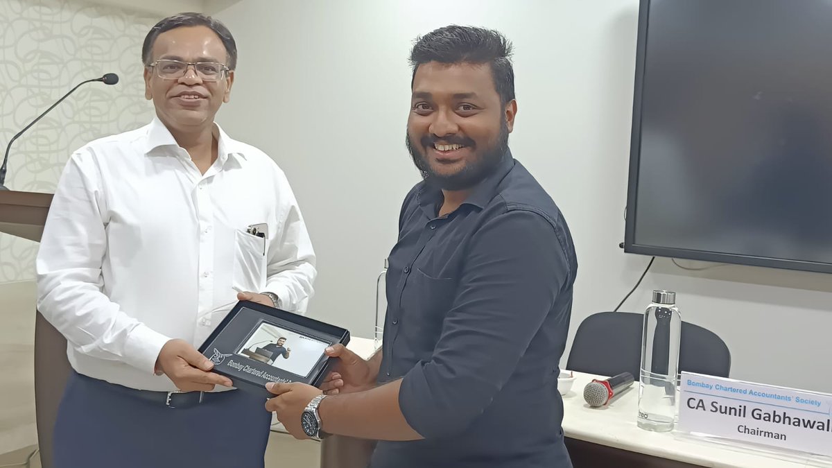 Bombay Chartered Accountants' Society(BCAS) tweet media