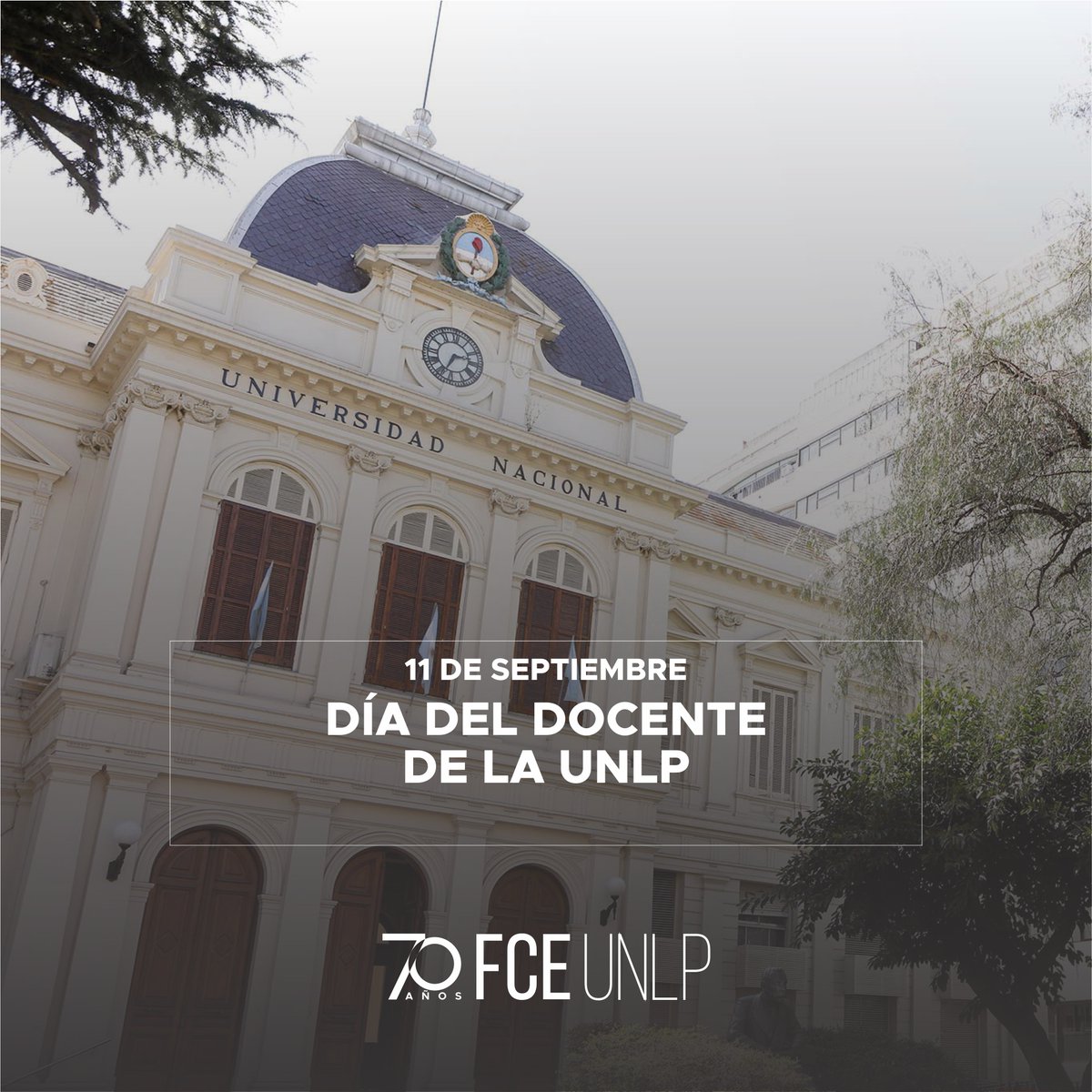 economicas_unlp's tweet photo. #11deSeptiembre: En el Día del Docente de la @UNLP, desde la FCE queremos saludar a quienes trabajan diariamente desde el compromiso con el saber y la educación pública👩‍🏫👨‍🏫
Gracias por contribuir con el desarrollo de nuestra comunidad universitaria, ¡que tengan un feliz día!✨😊 https://t.co/UKTSDTvpZJ