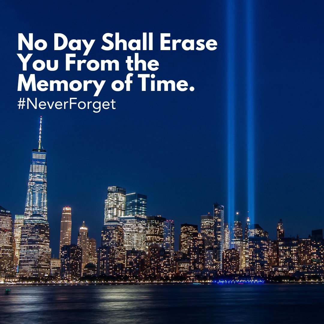 fedcaprehab's tweet photo. No Day Shall Erase You From the Memory of Time.
#NeverForget https://t.co/gShZUL8Mc8