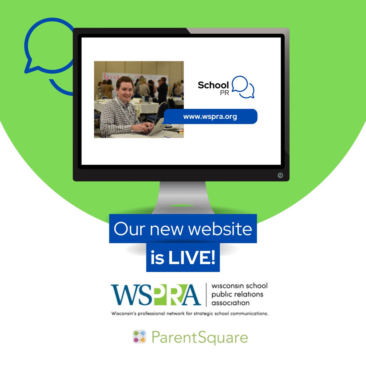 WSPRA's tweet photo. We are thrilled to announce the launch of our new and improved WSPRA #schoolpr website, thanks to @ParentSquare, and especially Jessica Marranzini , "Ms. J," and the Smart Sites team! The website address remains the same: https://t.co/zhNLefw577 https://t.co/CIrfKJZSqB