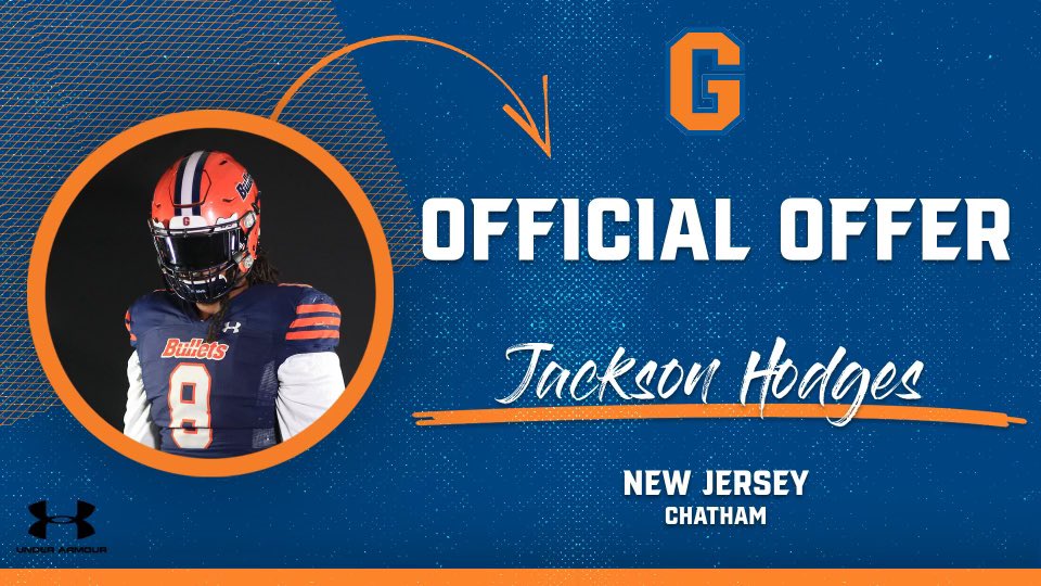 Honored to have received my first offer from @GburgFB