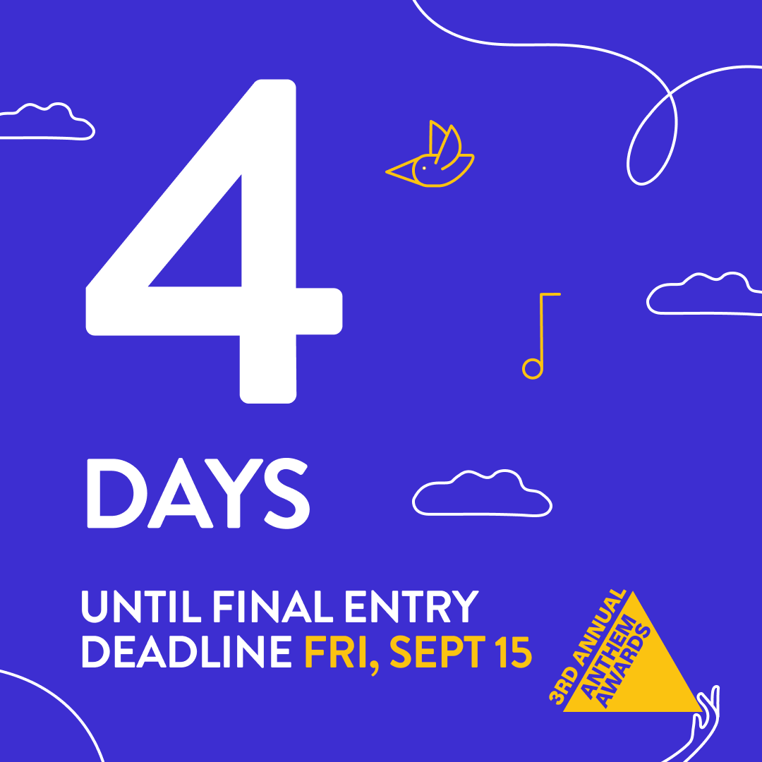 Our Final Entry Deadline is in 4 days!