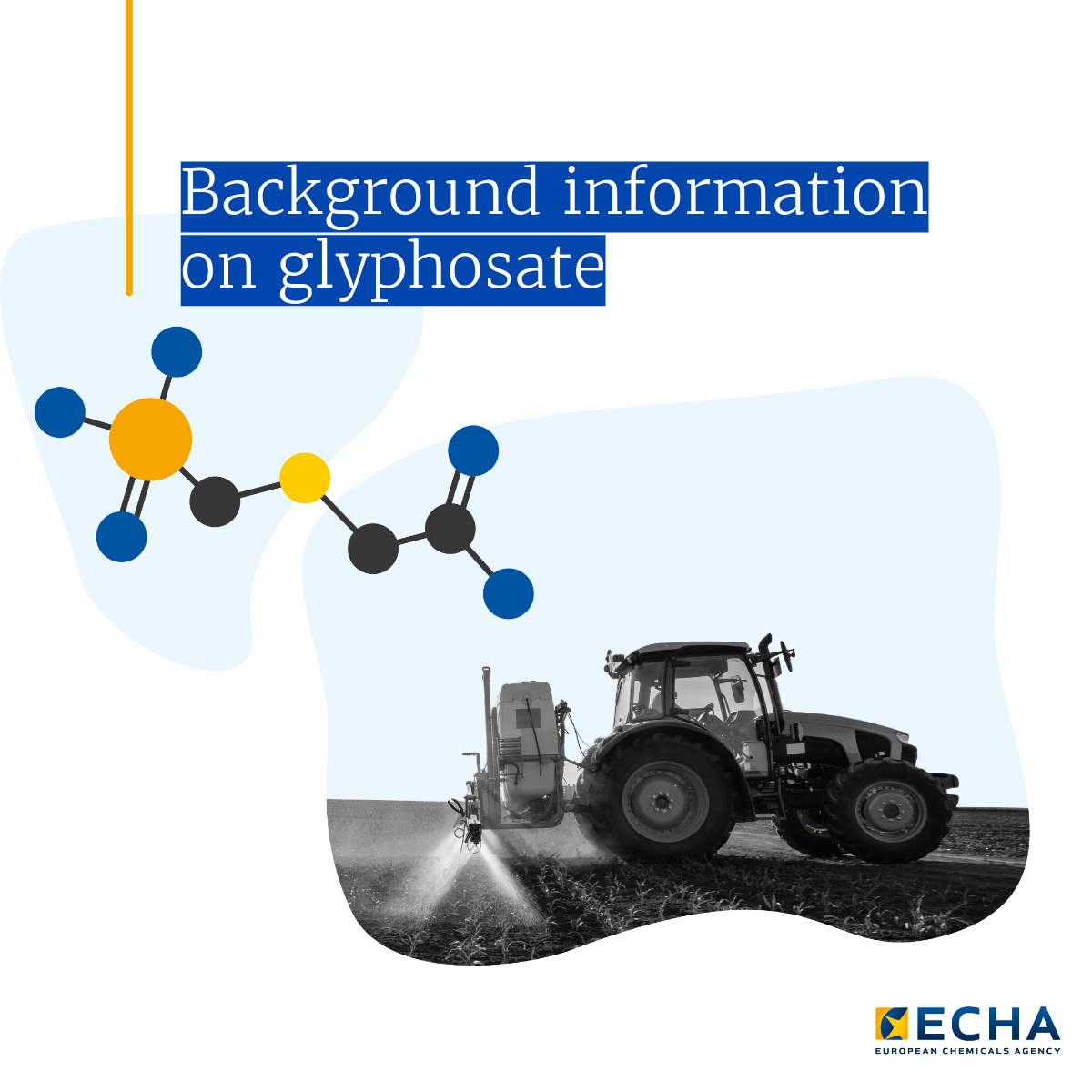 EU_ECHA's tweet photo. Would you like to learn about #ECHA’s work on #glyphosate? Take a look at our topical page about assessing the #EU_CLP classification of glyphosate. 

🔗https://t.co/UqDhcXTH5C https://t.co/tZb5yKM5X7