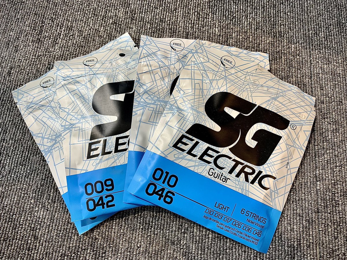 watanabegakki's tweet image. 欠品しておりましたSG Stringsが本日再入荷致しました‼️✨
スタッフも愛用しておりますが、この弦でしか出せない音があります🤔
通信販売も行っておりますので、是非ご利用ください💨
watanabe-mi.com/honten.php/lis…
#SGstrings #ワタナベ楽器店 #京都